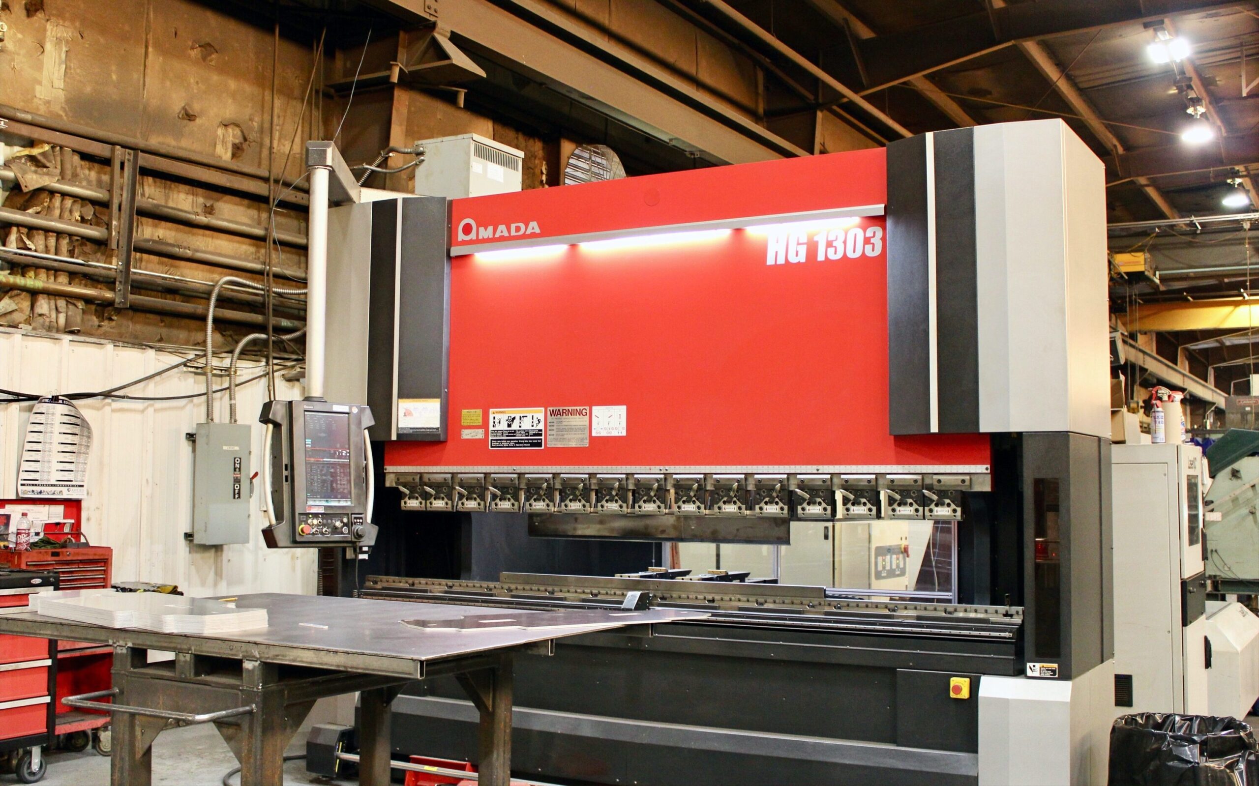 A photo of a Standard 400 ton CNC Press Brake